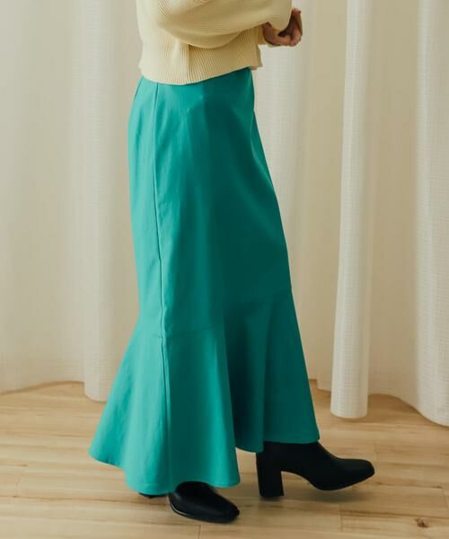 SENSE OF PLACE by URBAN RESEARCH / センスオブプレイス バイ アーバンリサーチ スカート | ストレッチハイウエストマーメイドスカート | 詳細3