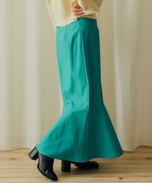 SENSE OF PLACE by URBAN RESEARCH / センスオブプレイス バイ アーバンリサーチ スカート | ストレッチハイウエストマーメイドスカート | 詳細4