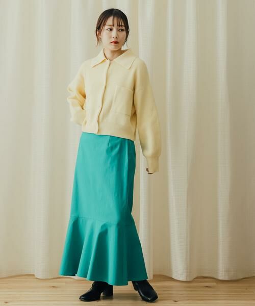 SENSE OF PLACE by URBAN RESEARCH / センスオブプレイス バイ アーバンリサーチ スカート | ストレッチハイウエストマーメイドスカート | 詳細6