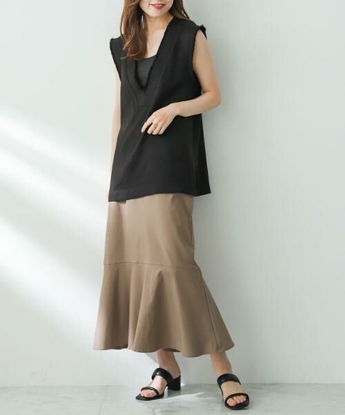 SENSE OF PLACE by URBAN RESEARCH / センスオブプレイス バイ アーバンリサーチ スカート | ストレッチハイウエストマーメイドスカート | 詳細14