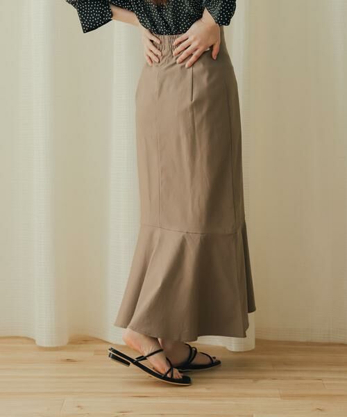 SENSE OF PLACE by URBAN RESEARCH / センスオブプレイス バイ アーバンリサーチ スカート | ストレッチハイウエストマーメイドスカート | 詳細18