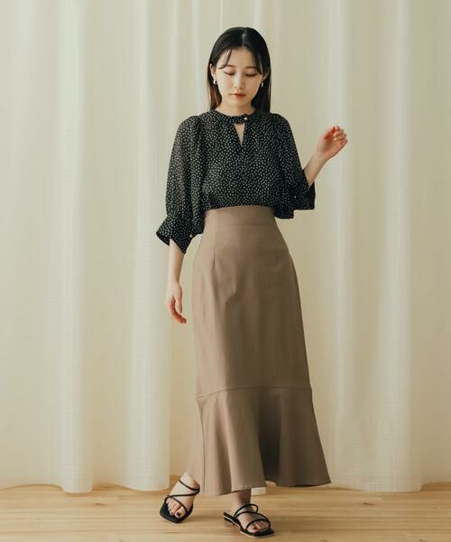 SENSE OF PLACE by URBAN RESEARCH / センスオブプレイス バイ アーバンリサーチ スカート | ストレッチハイウエストマーメイドスカート | 詳細19