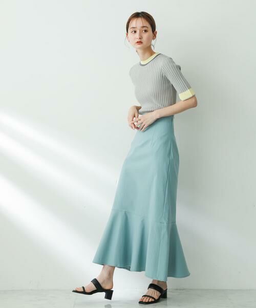 SENSE OF PLACE by URBAN RESEARCH / センスオブプレイス バイ アーバンリサーチ スカート | ストレッチハイウエストマーメイドスカート | 詳細25