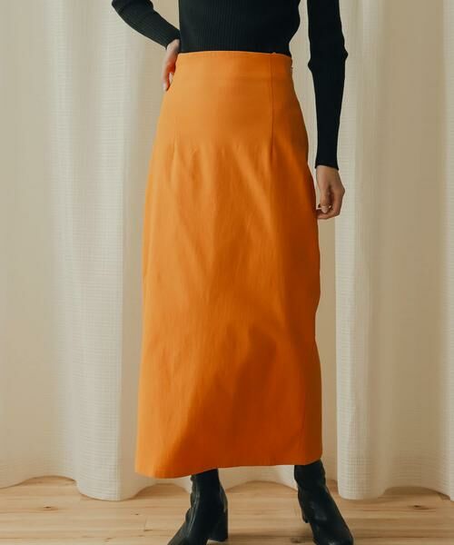 SENSE OF PLACE by URBAN RESEARCH / センスオブプレイス バイ アーバンリサーチ スカート | ストレッチサスツキハイウエストスカート | 詳細7