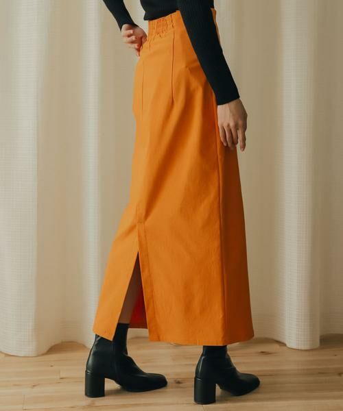 SENSE OF PLACE by URBAN RESEARCH / センスオブプレイス バイ アーバンリサーチ スカート | ストレッチサスツキハイウエストスカート | 詳細9