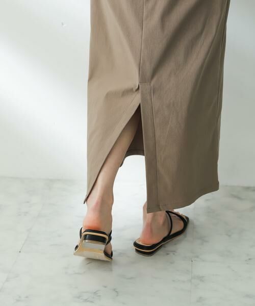 SENSE OF PLACE by URBAN RESEARCH / センスオブプレイス バイ アーバンリサーチ スカート | ストレッチサスツキハイウエストスカート | 詳細14