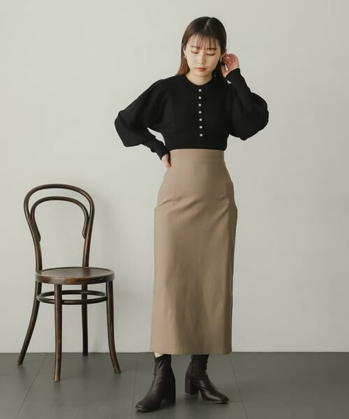 SENSE OF PLACE by URBAN RESEARCH / センスオブプレイス バイ アーバンリサーチ スカート | ストレッチサスツキハイウエストスカート | 詳細29
