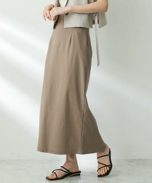 SENSE OF PLACE by URBAN RESEARCH / センスオブプレイス バイ アーバンリサーチ スカート | ストレッチサスツキハイウエストスカート | 詳細15