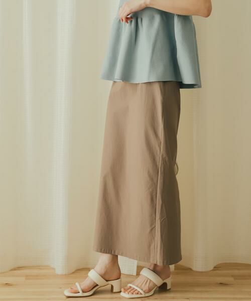 SENSE OF PLACE by URBAN RESEARCH / センスオブプレイス バイ アーバンリサーチ スカート | ストレッチサスツキハイウエストスカート | 詳細19