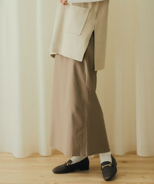 SENSE OF PLACE by URBAN RESEARCH / センスオブプレイス バイ アーバンリサーチ スカート | ストレッチサスツキハイウエストスカート | 詳細22