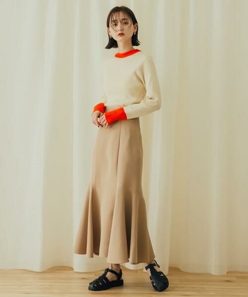 SENSE OF PLACE by URBAN RESEARCH / センスオブプレイス バイ アーバンリサーチ スカート | サイドペプラムマーメイドスカート | 詳細16