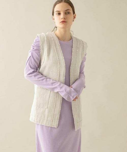 SENSE OF PLACE by URBAN RESEARCH / センスオブプレイス バイ アーバンリサーチ ワンピース | ボリュームスリーブアイラインカットワンピース | 詳細3