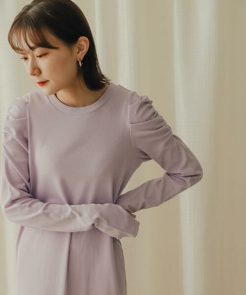 SENSE OF PLACE by URBAN RESEARCH / センスオブプレイス バイ アーバンリサーチ ワンピース | ボリュームスリーブアイラインカットワンピース | 詳細4