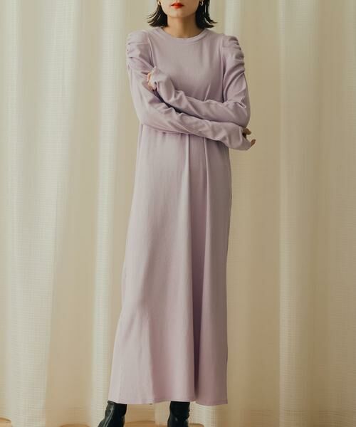 SENSE OF PLACE by URBAN RESEARCH / センスオブプレイス バイ アーバンリサーチ ワンピース | ボリュームスリーブアイラインカットワンピース | 詳細5