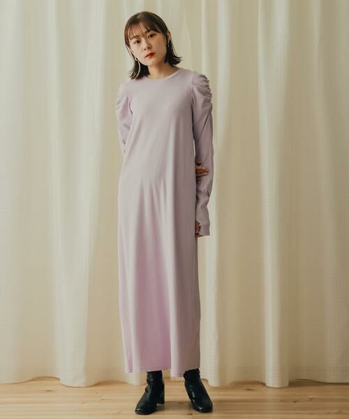 SENSE OF PLACE by URBAN RESEARCH / センスオブプレイス バイ アーバンリサーチ ワンピース | ボリュームスリーブアイラインカットワンピース | 詳細6