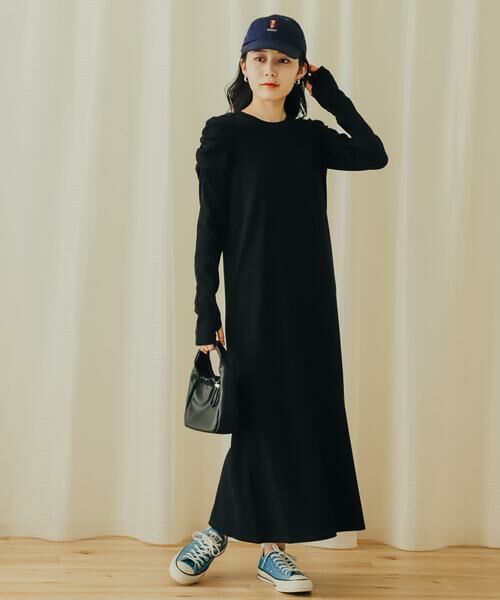 SENSE OF PLACE by URBAN RESEARCH / センスオブプレイス バイ アーバンリサーチ ワンピース | ボリュームスリーブアイラインカットワンピース | 詳細11