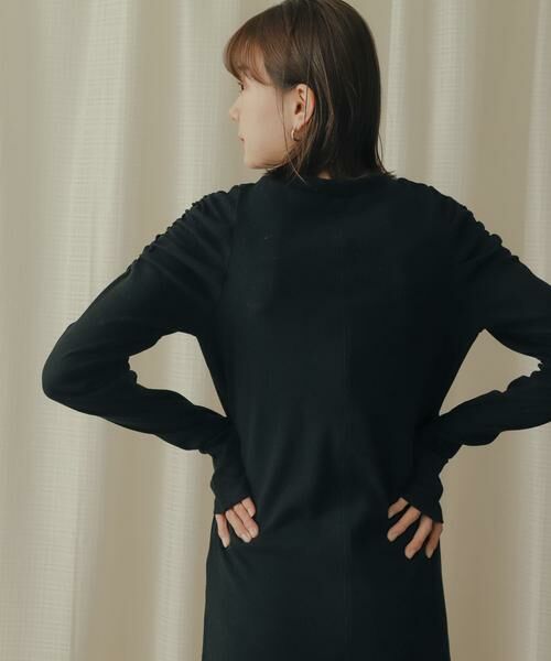 SENSE OF PLACE by URBAN RESEARCH / センスオブプレイス バイ アーバンリサーチ ワンピース | ボリュームスリーブアイラインカットワンピース | 詳細15
