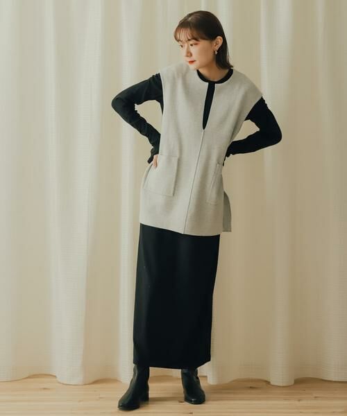 SENSE OF PLACE by URBAN RESEARCH / センスオブプレイス バイ アーバンリサーチ ワンピース | ボリュームスリーブアイラインカットワンピース | 詳細19