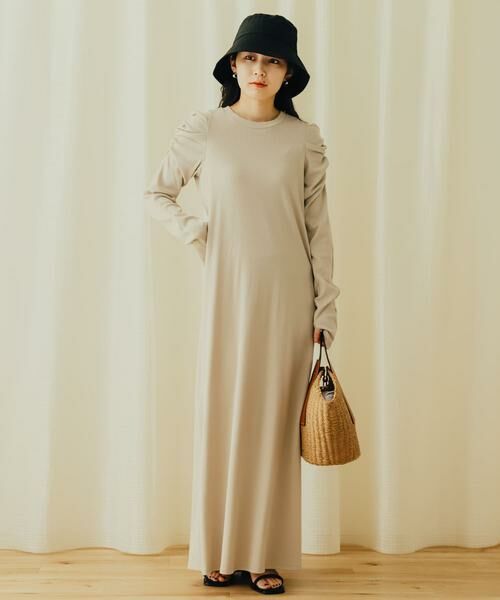 SENSE OF PLACE by URBAN RESEARCH / センスオブプレイス バイ アーバンリサーチ ワンピース | ボリュームスリーブアイラインカットワンピース | 詳細23