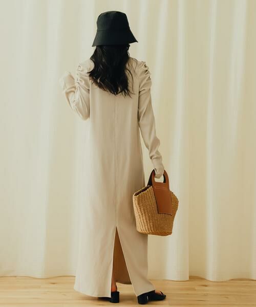 SENSE OF PLACE by URBAN RESEARCH / センスオブプレイス バイ アーバンリサーチ ワンピース | ボリュームスリーブアイラインカットワンピース | 詳細25