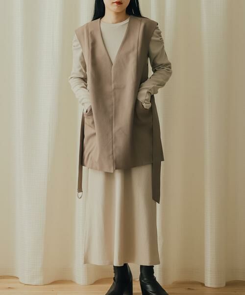 SENSE OF PLACE by URBAN RESEARCH / センスオブプレイス バイ アーバンリサーチ ワンピース | ボリュームスリーブアイラインカットワンピース | 詳細26