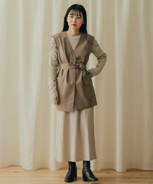 SENSE OF PLACE by URBAN RESEARCH / センスオブプレイス バイ アーバンリサーチ ワンピース | ボリュームスリーブアイラインカットワンピース | 詳細27