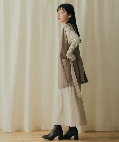 SENSE OF PLACE by URBAN RESEARCH / センスオブプレイス バイ アーバンリサーチ ワンピース | ボリュームスリーブアイラインカットワンピース | 詳細28