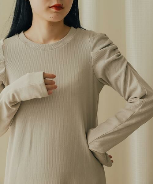 SENSE OF PLACE by URBAN RESEARCH / センスオブプレイス バイ アーバンリサーチ ワンピース | ボリュームスリーブアイラインカットワンピース | 詳細29