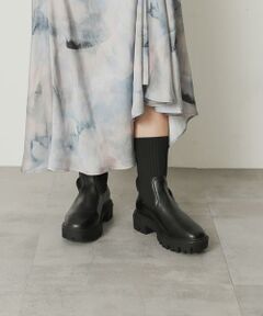 SENSE OF PLACE by URBAN RESEARCH / センスオブプレイス バイ アーバンリサーチ ブーツ（ショート丈） | ボリュームソールニットブーツ