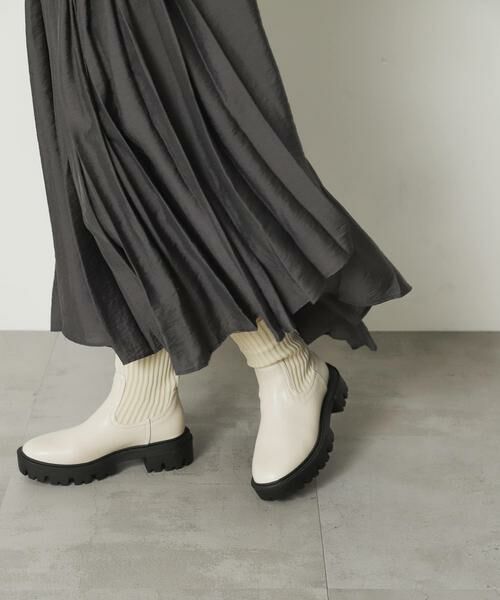 SENSE OF PLACE by URBAN RESEARCH / センスオブプレイス バイ アーバンリサーチ ブーツ（ショート丈） | ボリュームソールニットブーツ | 詳細3