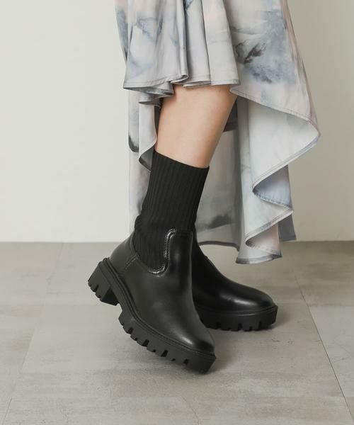 SENSE OF PLACE by URBAN RESEARCH / センスオブプレイス バイ アーバンリサーチ ブーツ（ショート丈） | ボリュームソールニットブーツ | 詳細11