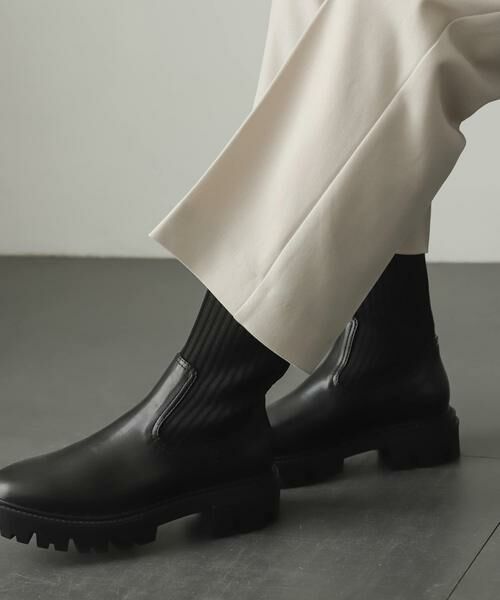 SENSE OF PLACE by URBAN RESEARCH / センスオブプレイス バイ アーバンリサーチ ブーツ（ショート丈） | ボリュームソールニットブーツ | 詳細20