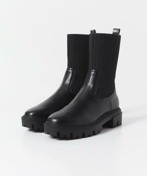 SENSE OF PLACE by URBAN RESEARCH / センスオブプレイス バイ アーバンリサーチ ブーツ（ショート丈） | ボリュームソールニットブーツ | 詳細21