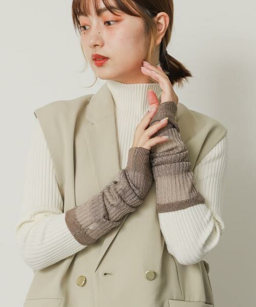 SENSE OF PLACE by URBAN RESEARCH / センスオブプレイス バイ アーバンリサーチ 手袋 | アソートアームウォーマー | 詳細17