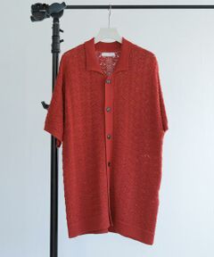 SENSE OF PLACE by URBAN RESEARCH / センスオブプレイス バイ アーバンリサーチ カーディガン・ボレロ | 『ユニセックス』『洗濯可』レースアミカーディガン(5分袖)