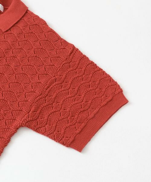 SENSE OF PLACE by URBAN RESEARCH / センスオブプレイス バイ アーバンリサーチ カーディガン・ボレロ | 『ユニセックス』『洗濯可』レースアミカーディガン(5分袖) | 詳細16