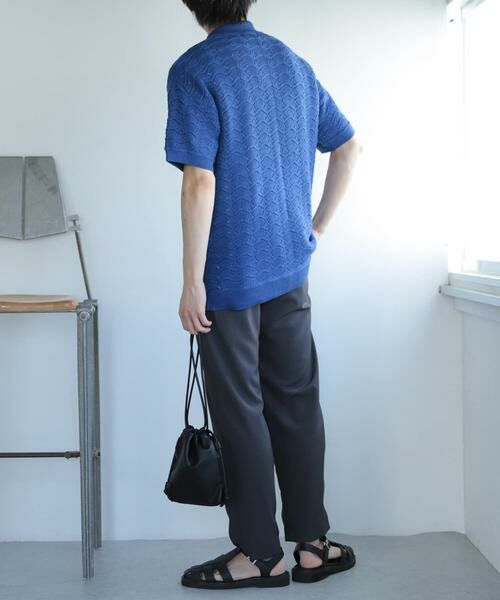 SENSE OF PLACE by URBAN RESEARCH / センスオブプレイス バイ アーバンリサーチ カーディガン・ボレロ | 『ユニセックス』『洗濯可』レースアミカーディガン(5分袖) | 詳細25