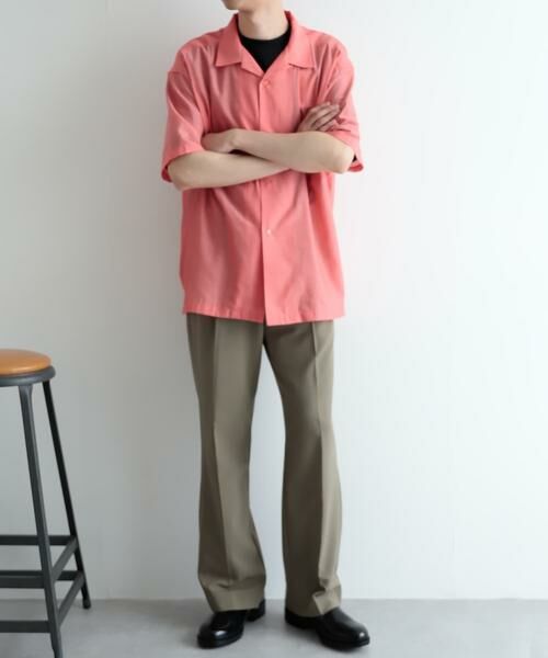 SENSE OF PLACE by URBAN RESEARCH / センスオブプレイス バイ アーバンリサーチ シャツ・ブラウス | シアーシャンブレーオープンカラーシャツ | 詳細11