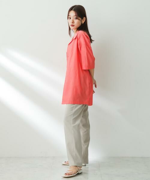 SENSE OF PLACE by URBAN RESEARCH / センスオブプレイス バイ アーバンリサーチ シャツ・ブラウス | シアーシャンブレーオープンカラーシャツ | 詳細3