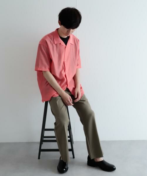 SENSE OF PLACE by URBAN RESEARCH / センスオブプレイス バイ アーバンリサーチ シャツ・ブラウス | シアーシャンブレーオープンカラーシャツ | 詳細5