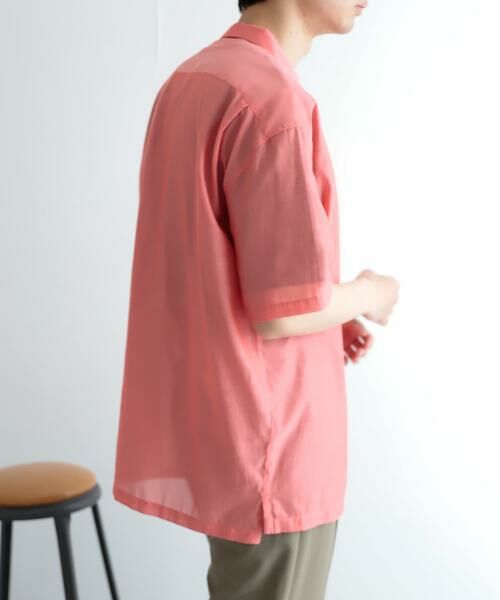 SENSE OF PLACE by URBAN RESEARCH / センスオブプレイス バイ アーバンリサーチ シャツ・ブラウス | シアーシャンブレーオープンカラーシャツ | 詳細7