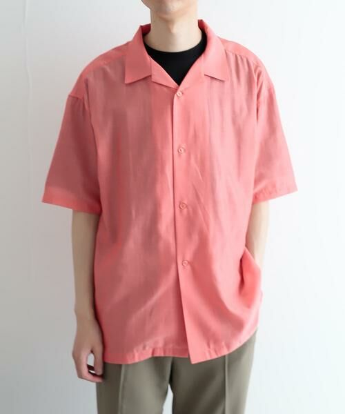 SENSE OF PLACE by URBAN RESEARCH / センスオブプレイス バイ アーバンリサーチ シャツ・ブラウス | シアーシャンブレーオープンカラーシャツ | 詳細8