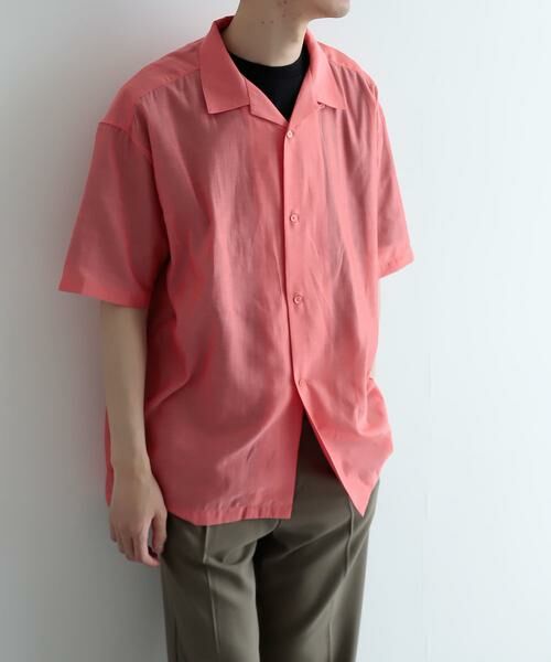 SENSE OF PLACE by URBAN RESEARCH / センスオブプレイス バイ アーバンリサーチ シャツ・ブラウス | シアーシャンブレーオープンカラーシャツ | 詳細9