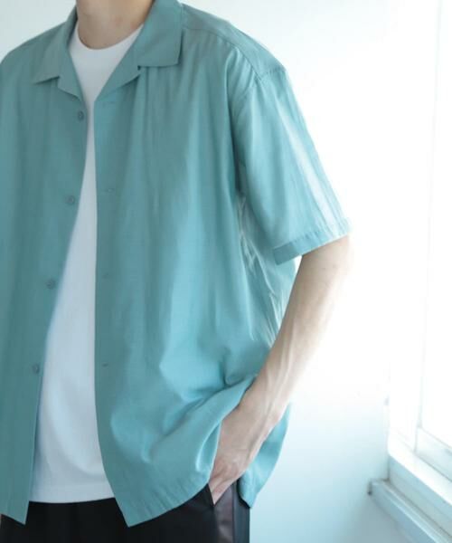 SENSE OF PLACE by URBAN RESEARCH / センスオブプレイス バイ アーバンリサーチ シャツ・ブラウス | シアーシャンブレーオープンカラーシャツ | 詳細16