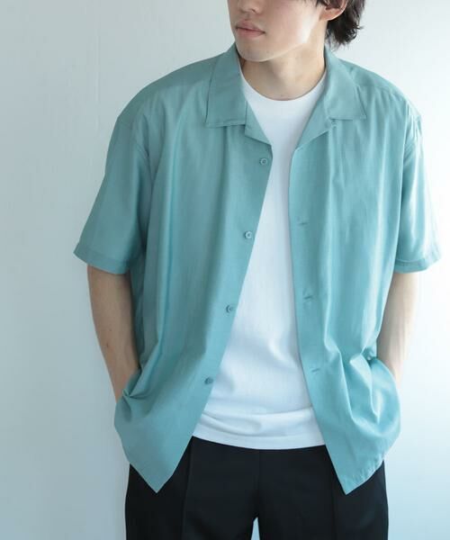 SENSE OF PLACE by URBAN RESEARCH / センスオブプレイス バイ アーバンリサーチ シャツ・ブラウス | シアーシャンブレーオープンカラーシャツ | 詳細17
