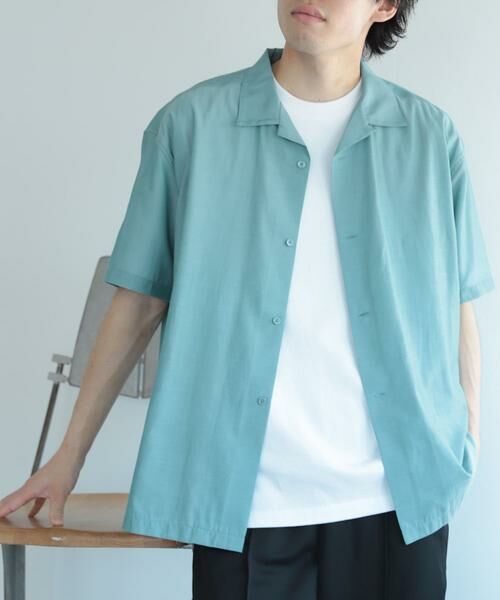 SENSE OF PLACE by URBAN RESEARCH / センスオブプレイス バイ アーバンリサーチ シャツ・ブラウス | シアーシャンブレーオープンカラーシャツ | 詳細19