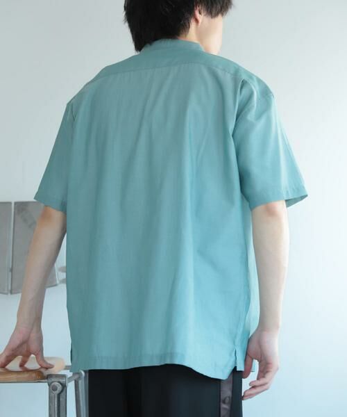 SENSE OF PLACE by URBAN RESEARCH / センスオブプレイス バイ アーバンリサーチ シャツ・ブラウス | シアーシャンブレーオープンカラーシャツ | 詳細20