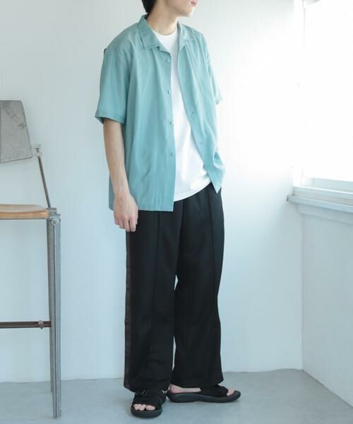 SENSE OF PLACE by URBAN RESEARCH / センスオブプレイス バイ アーバンリサーチ シャツ・ブラウス | シアーシャンブレーオープンカラーシャツ | 詳細22