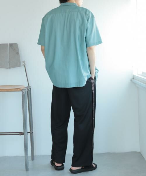 SENSE OF PLACE by URBAN RESEARCH / センスオブプレイス バイ アーバンリサーチ シャツ・ブラウス | シアーシャンブレーオープンカラーシャツ | 詳細23