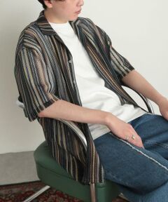 SENSE OF PLACE by URBAN RESEARCH / センスオブプレイス バイ アーバンリサーチ シャツ・ブラウス | マルチストライプレースシャツ(5分袖)